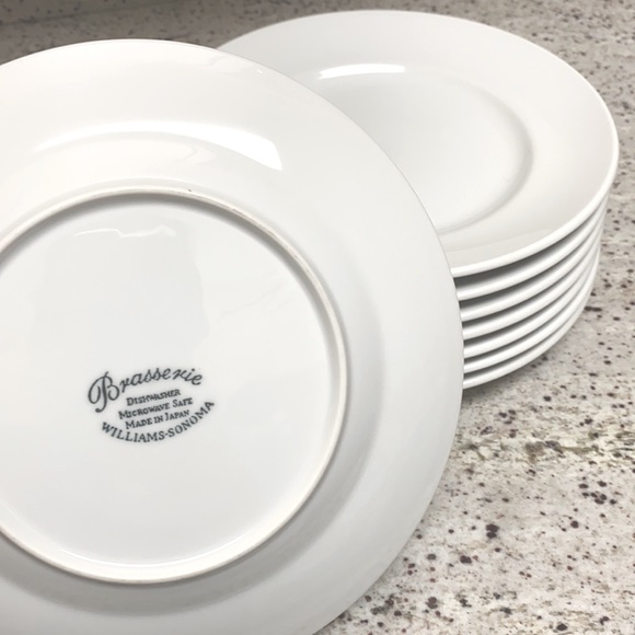 Williams Sonoma Brasserie Salad Plates Set of 4 - Picture 2 of 3